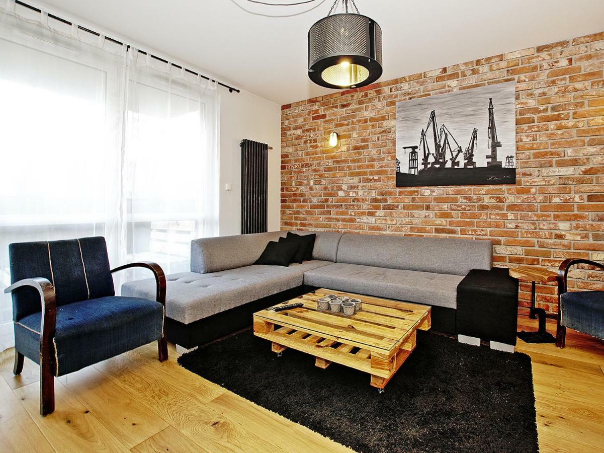 Platinium Kartuska Modern Lägenhet Gdańsk Exteriör bild