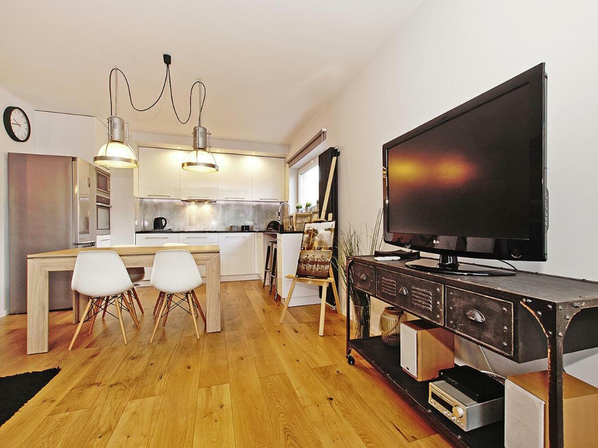 Platinium Kartuska Modern Lägenhet Gdańsk Exteriör bild